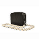 Compact Crossbody Bag + Bone Cuban Chain Strap