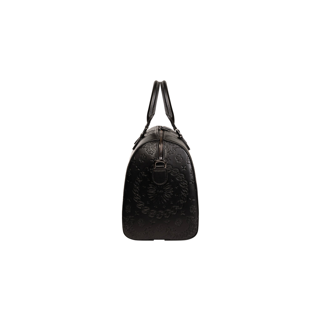 バッグ Braiding leather boston bag black Y2K 2WAY LEATHER MIDDLE BOSTON BAG ＜送料無料＞ | JISTORY