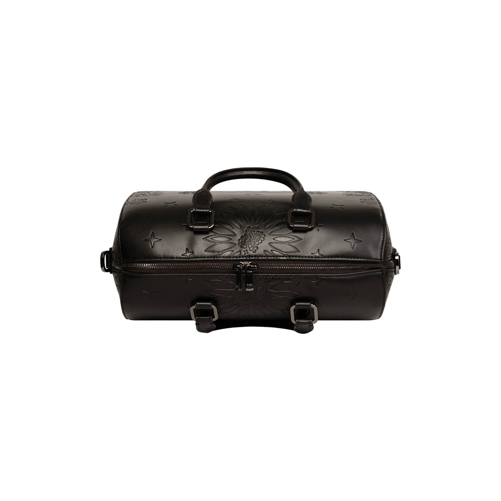 Paisley Boston Bag - Black – Flex Bags Studios