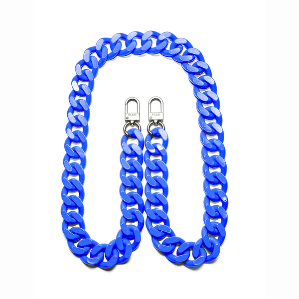 Cuban Chain Strap - Blue
