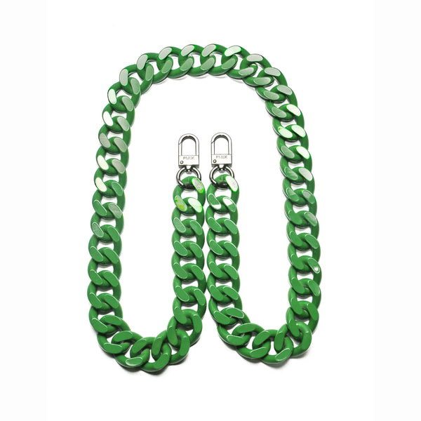 Cuban Chain Strap - Green