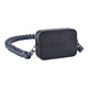 Compact Crossbody Bag x Grey Knot Nylon Strap